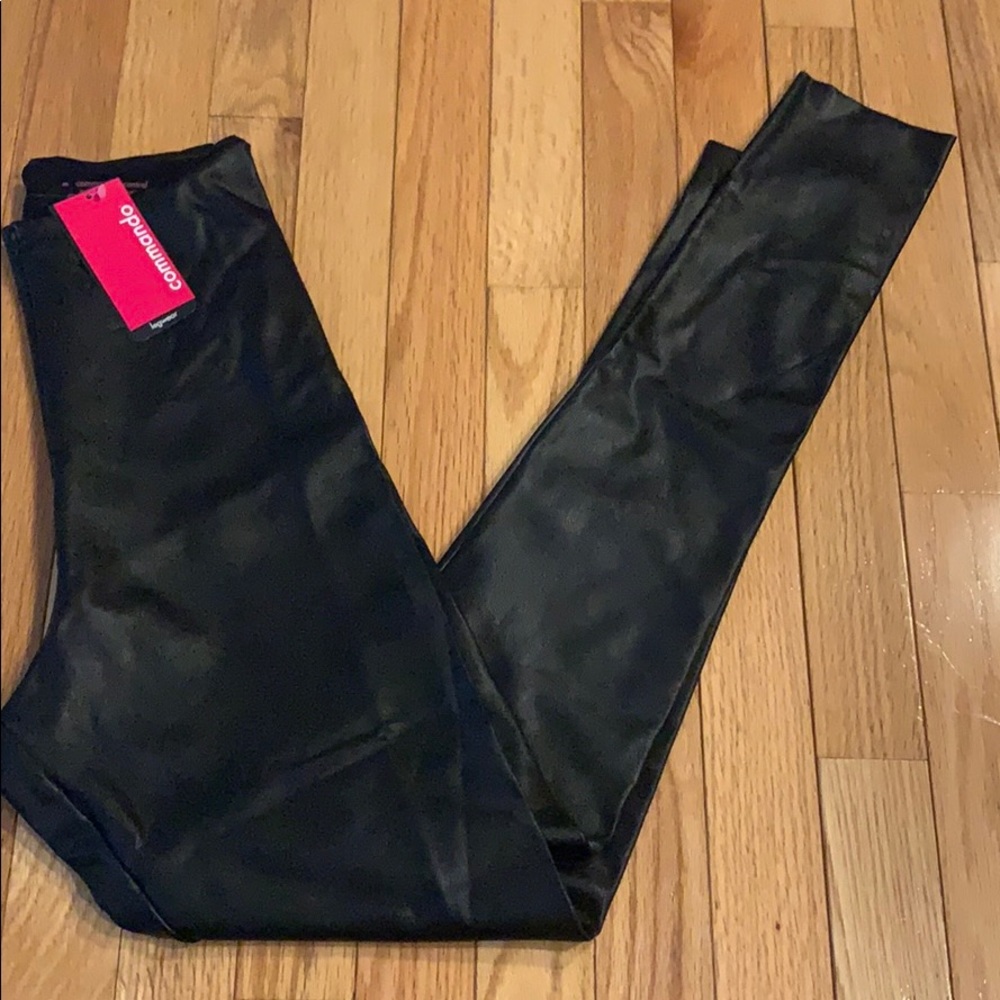 NWT Commando Leather Perfect Control Leggings